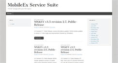 Desktop Screenshot of mobileex.info